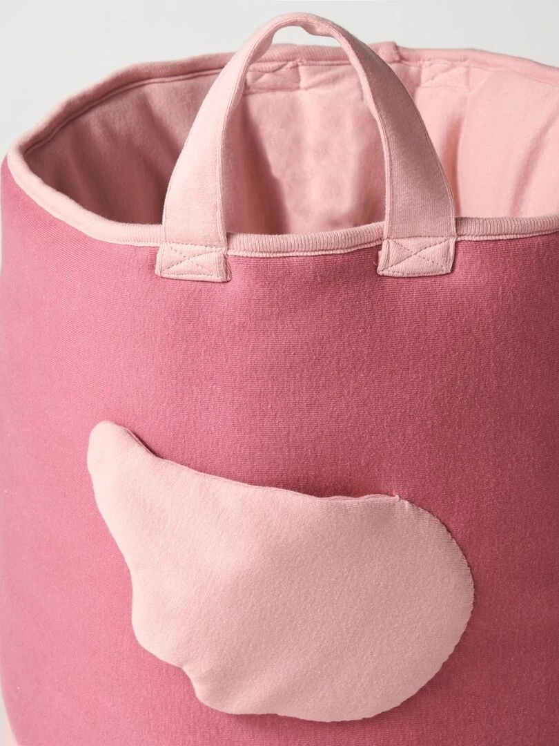 Sac de rangement cygne 'nordic coast company' Rose