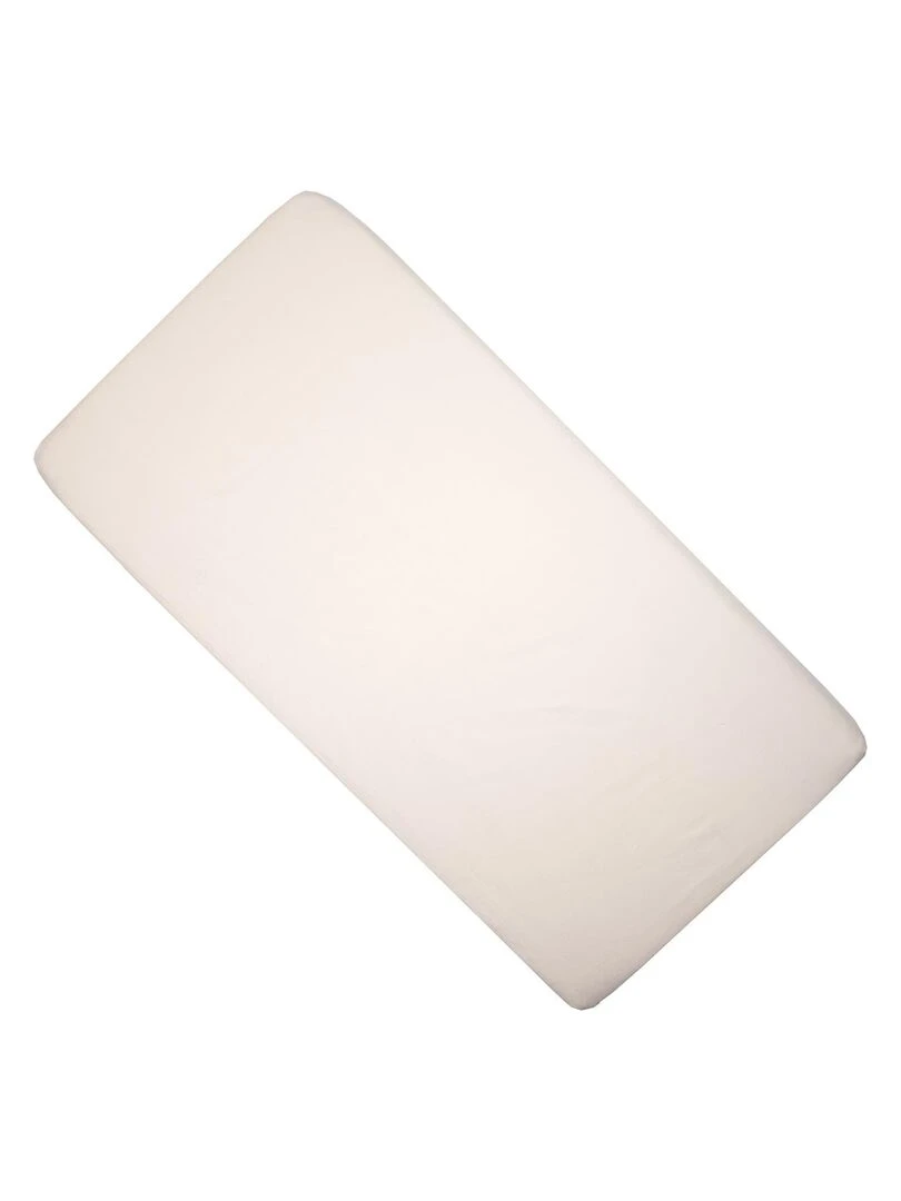 Drap housse berceau en gaze de coton Jeanne Beige