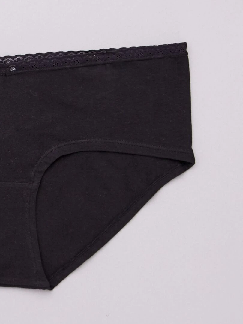 Lot de 3 shorties maternité   noir/gris clair/gris foncé