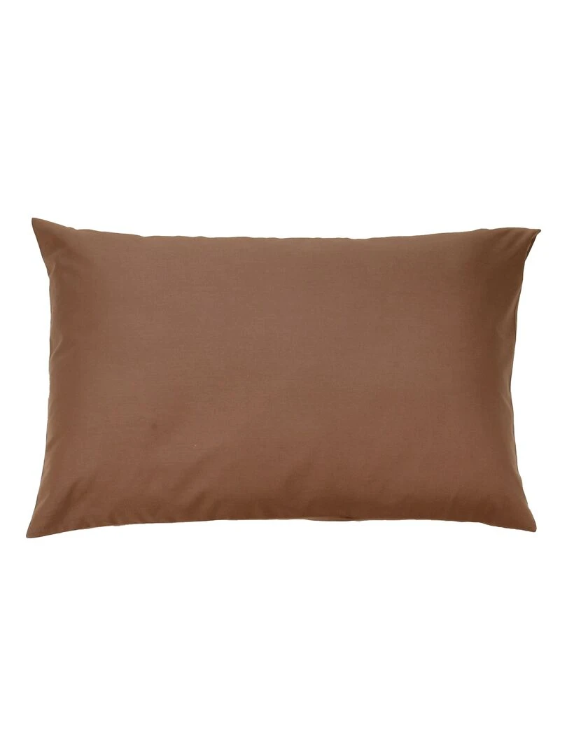 Taie d'oreiller bébé 100% coton Bio 'P'tit Basile' Mauve