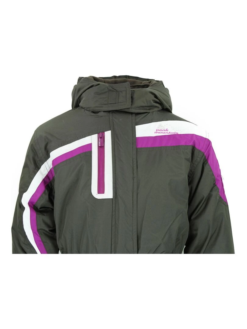 Combinaison de ski fille FLUGI   PEAK MOUNTAIN   Marron