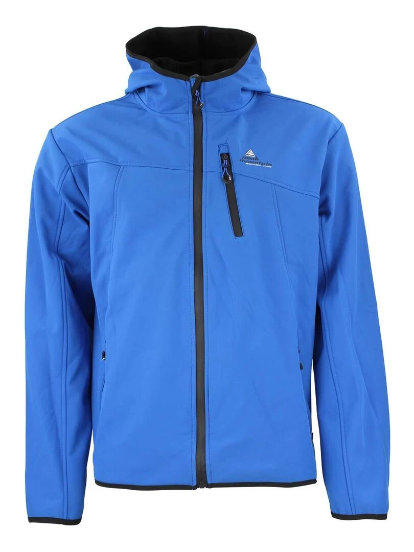 Blouson softshell homme CAMSO PEAK MOUNTAIN Bleu