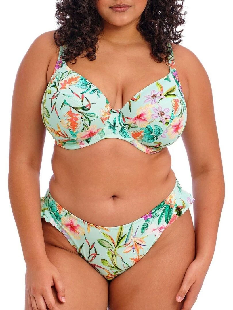 Bas de maillot de bain échancré Sunshine Cove Bleu
