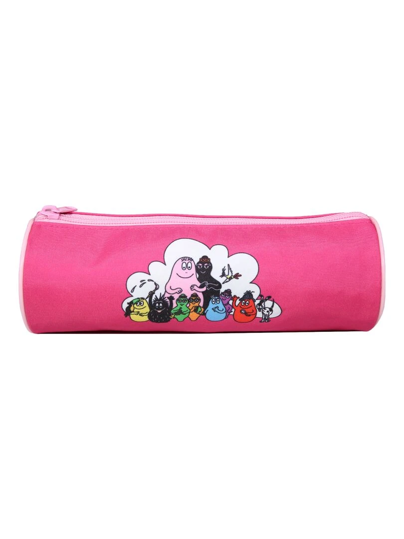 BAGTROTTER Trousse scolaire ronde Barbapapa Rose Rose