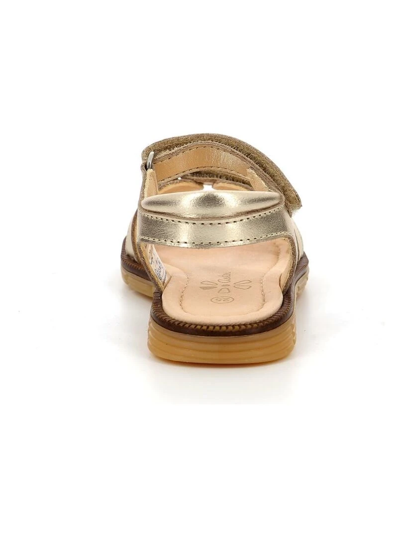 Sandales Cuir Grekia   Doré/or