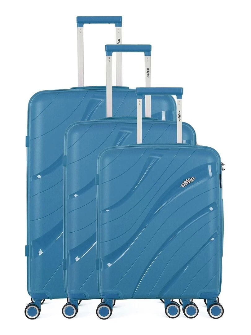 SET DE 3 PERSEE Bleu