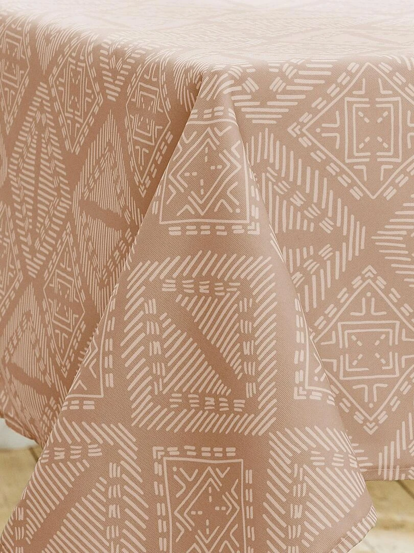Nappe Boho   Orange corail