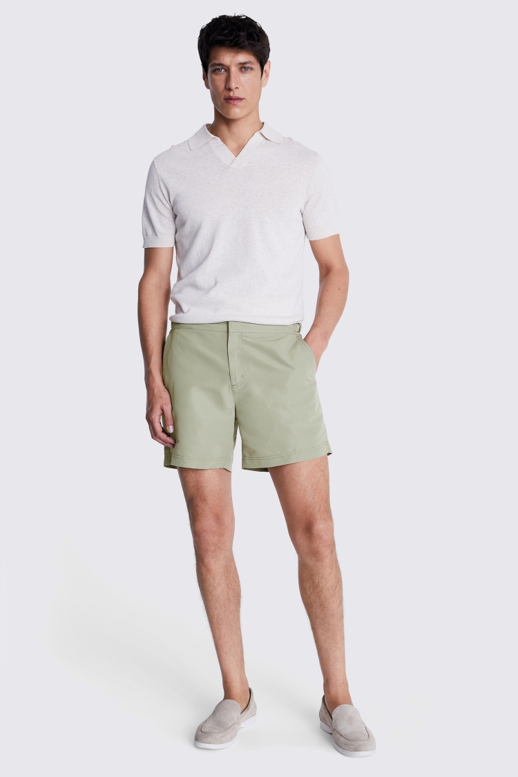 Sage Peached Smart Swim Shorts Buy Online at Moss