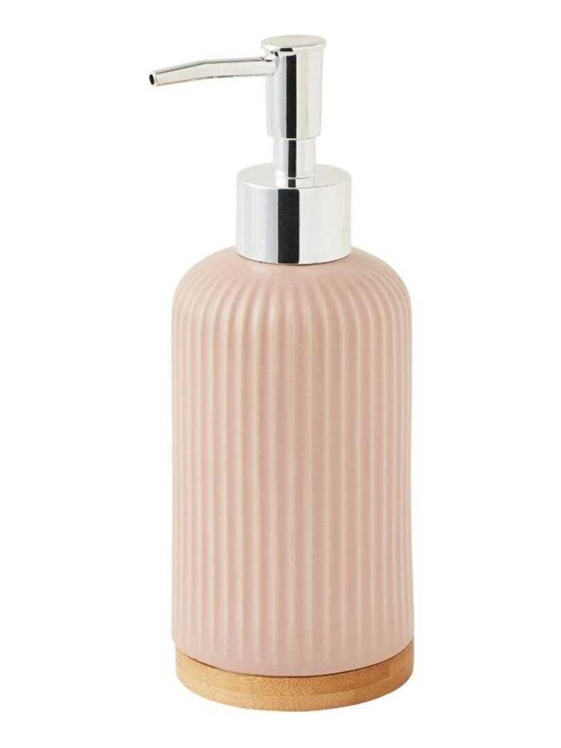 Guy Levasseur   Set de salle de bain  en céramique   Rose