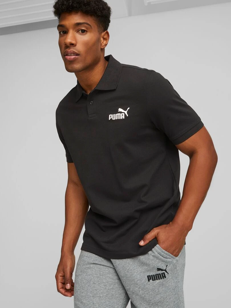 Polo 'Puma' Noir
