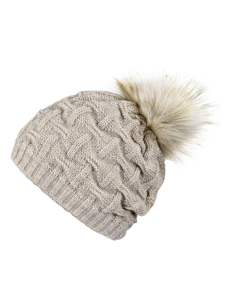Bonnet Nora Made in UE Beige