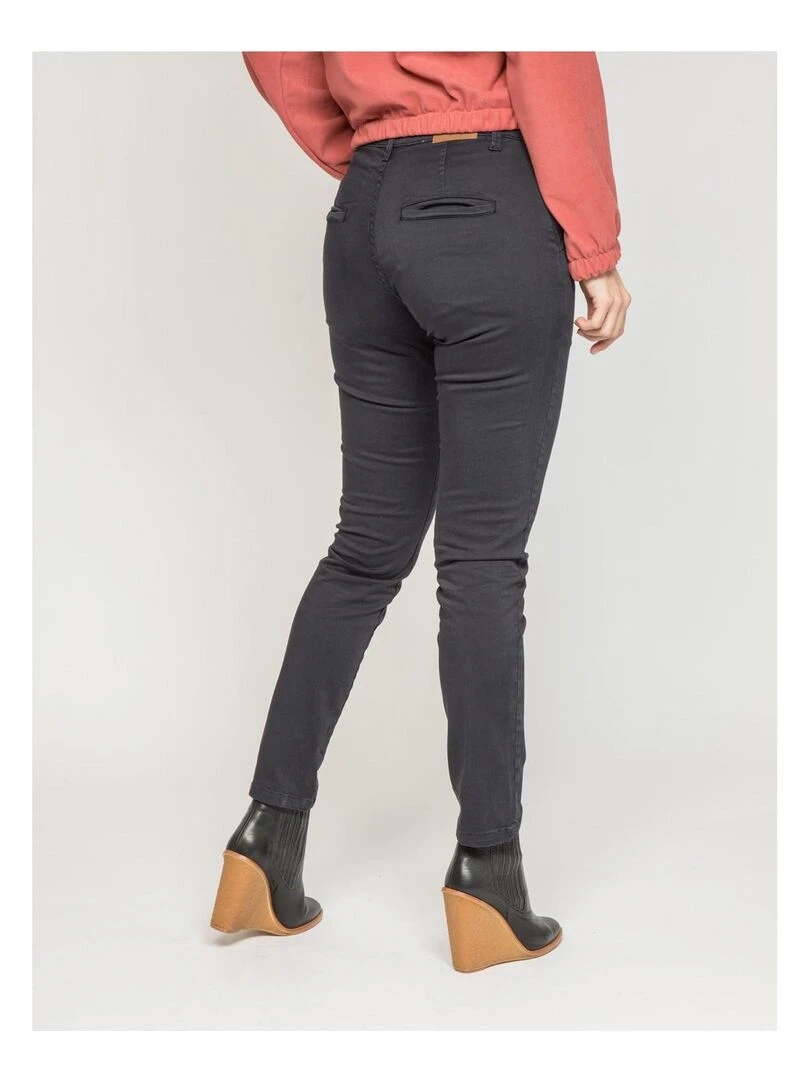 Pantalon chino slim ETERBERK Bleu marine