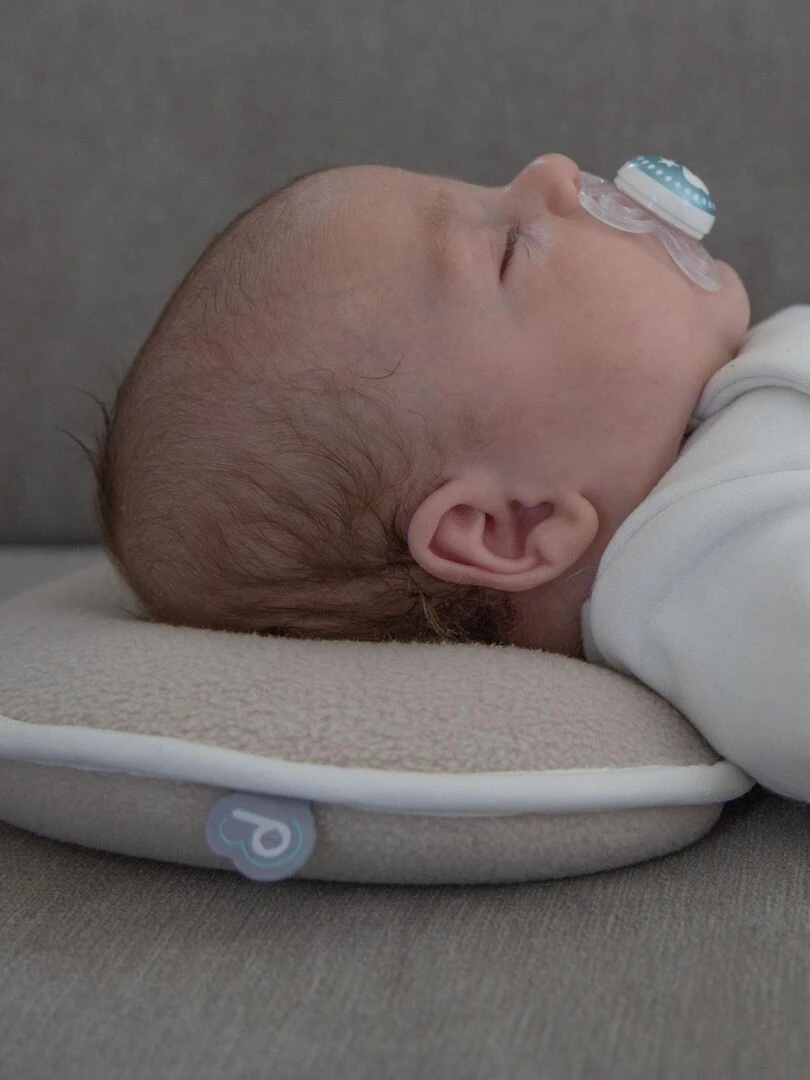 Coussin de tête pour bébé Blanc