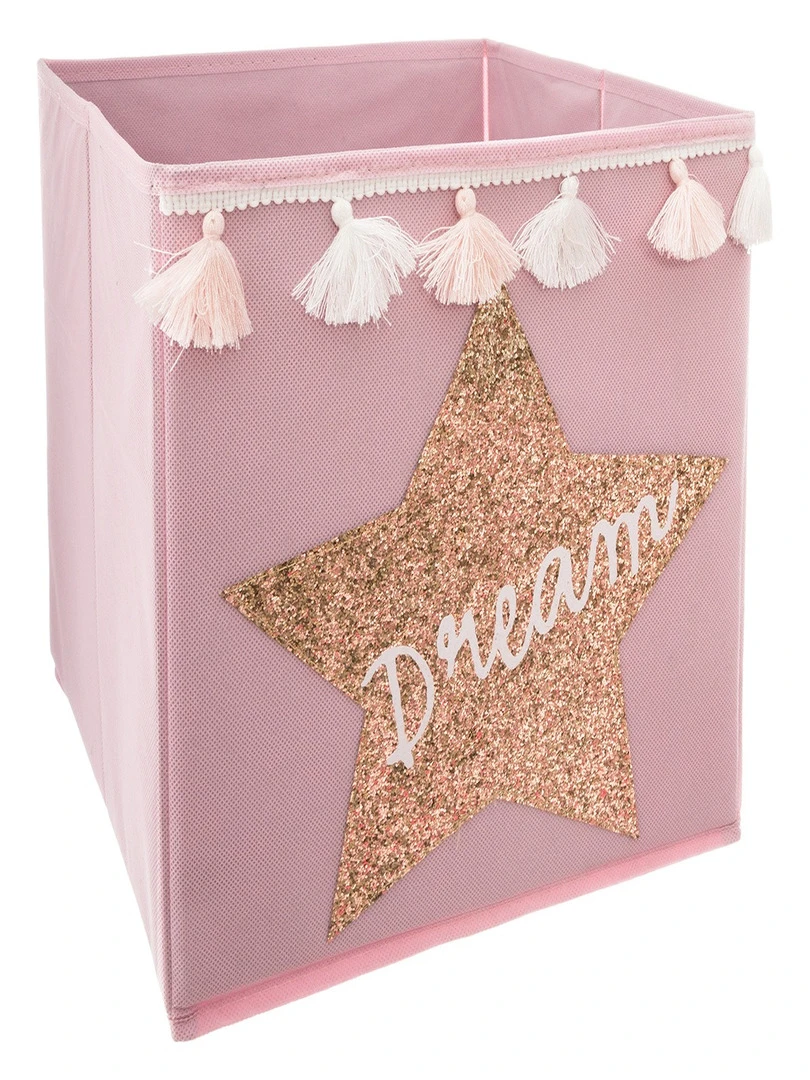 Bac de rangement sequins Dream Rose