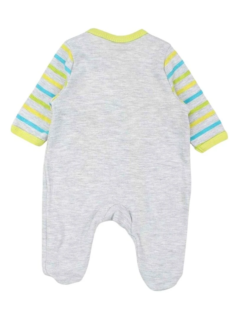 Disney Grenouillere bébé garçon imprimé Le Roi Lion en coton Jaune