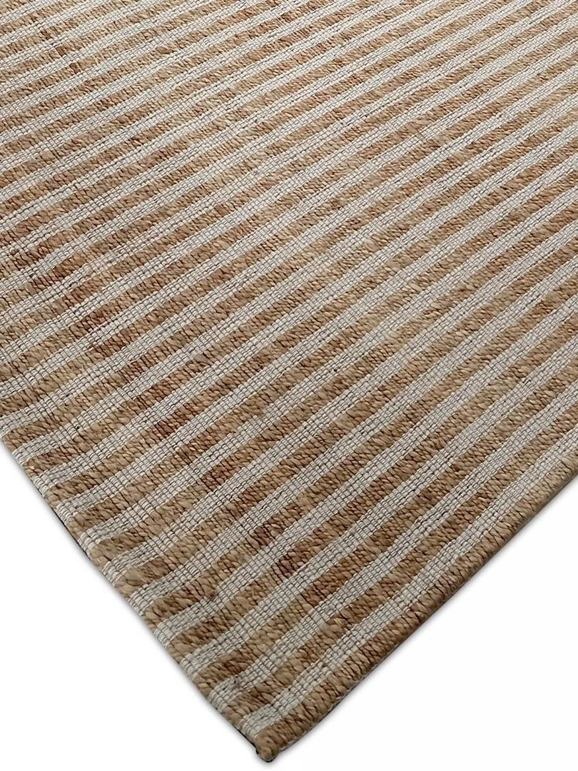 Tapis jute tissé main VERTYJUTE Care&Fair   Beige