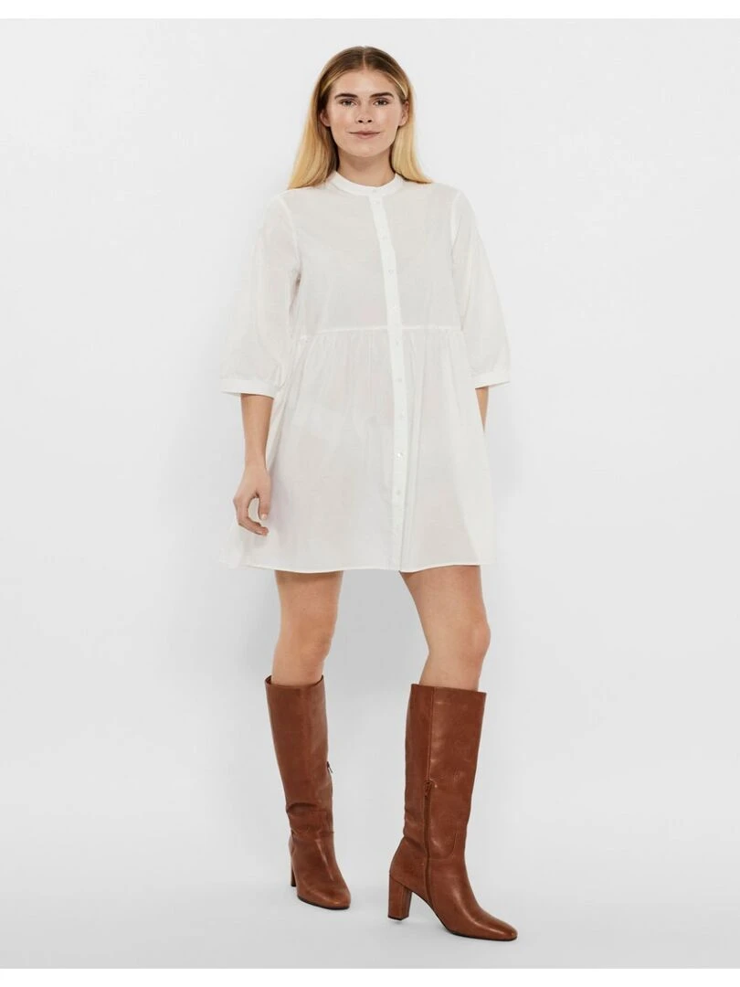 Robe courtes Vero Moda Blanc Blanc