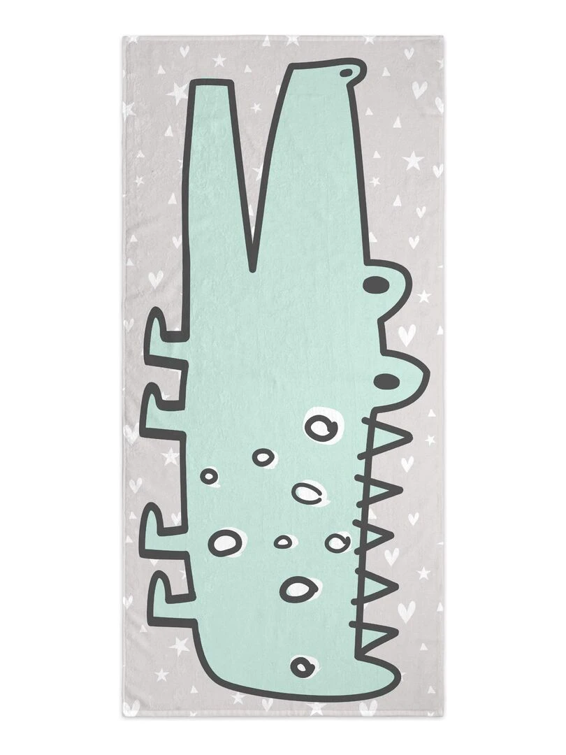 Serviette Best buddies "Happyfriday"   Blanc