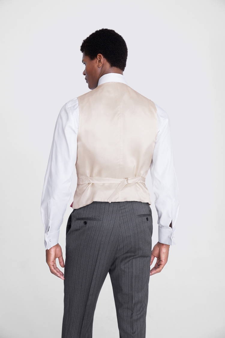 French Connection Slim Fit Sky Marl Waistcoat