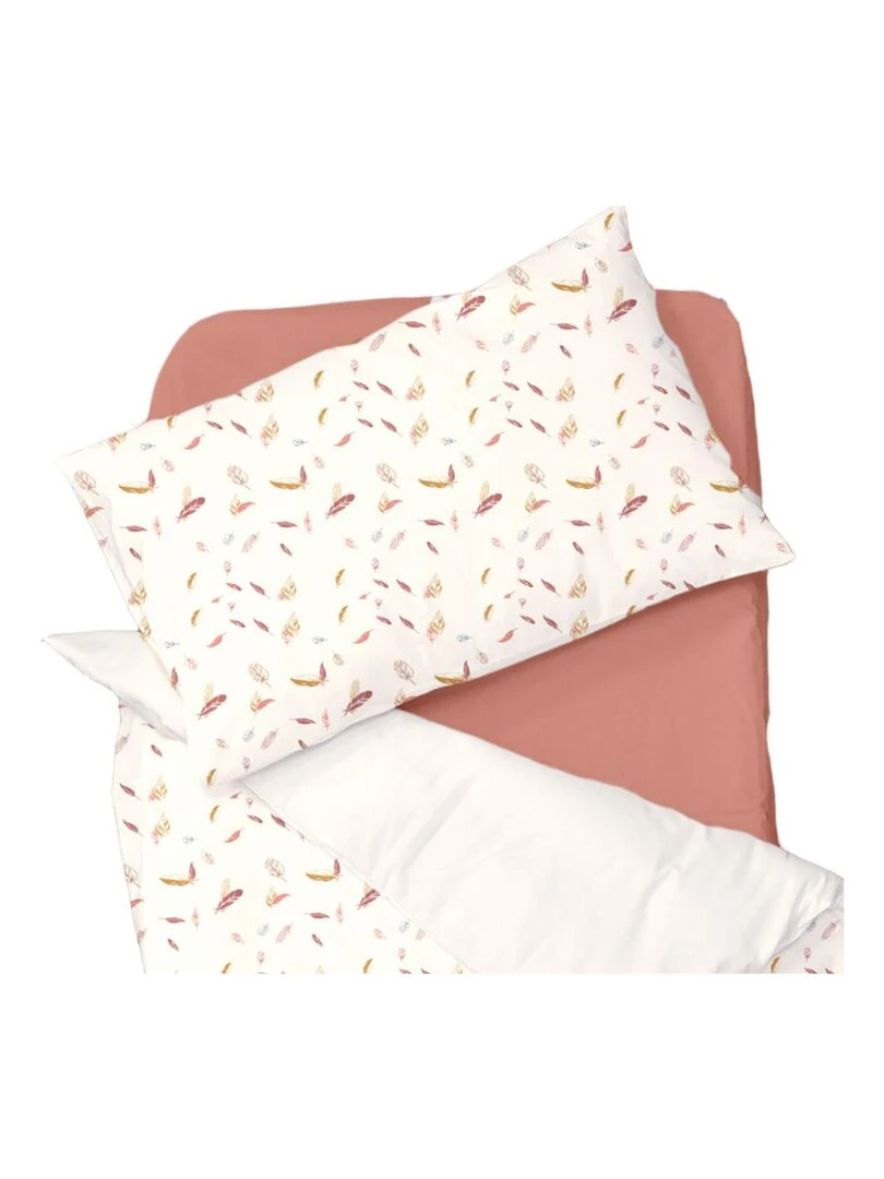 Parure de couette petites plumes Multicolore