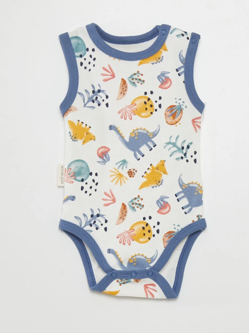 Lot de 2 bodies 'Petit Beguin' Jaune