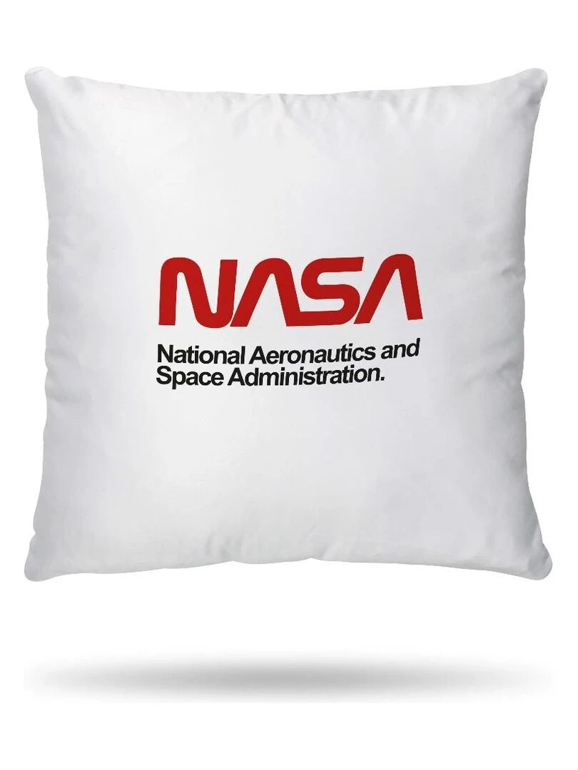 Housse de couette NASA Spaceship 140x200 cm et taie d'oreiller   100% Coton   Blanc