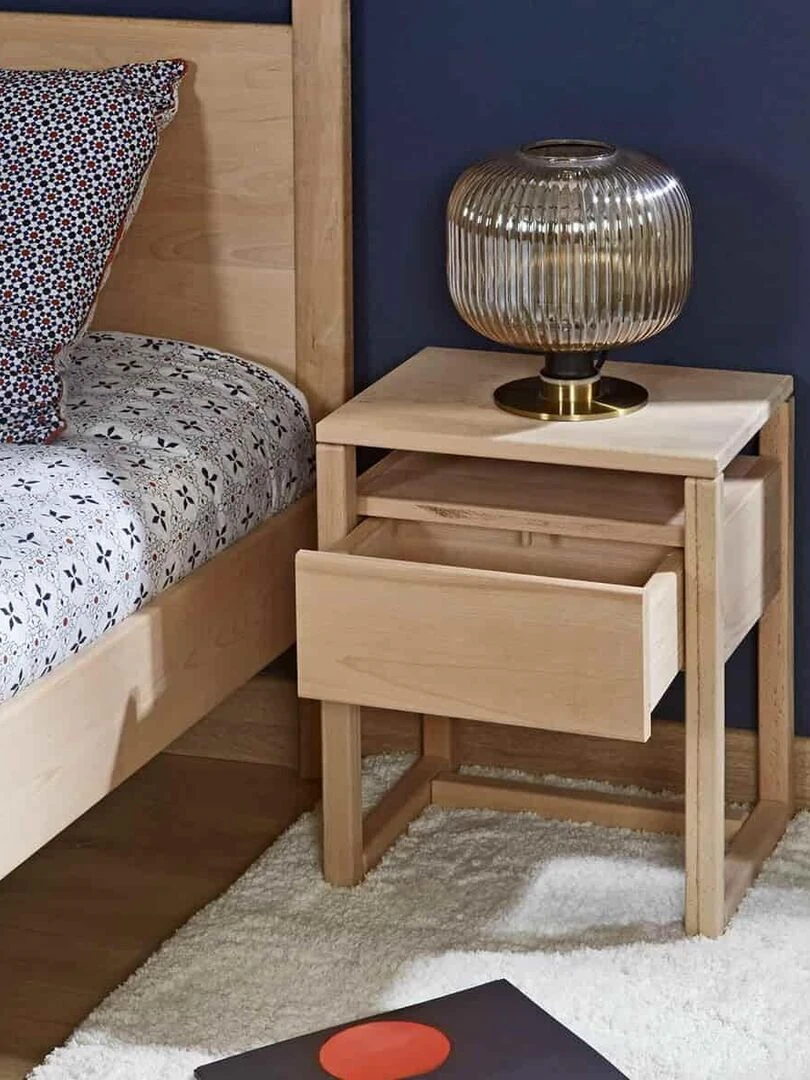 Chevet avec tiroir Lio   AKITEN RETAIL   Marron