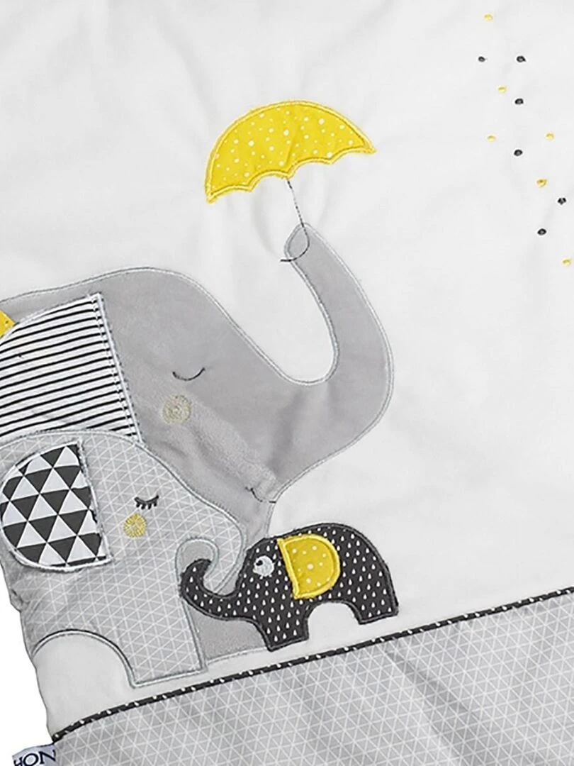 Nid d'ange Nomade bébé 0 3 mois en coton gris SAUTHON Gris
