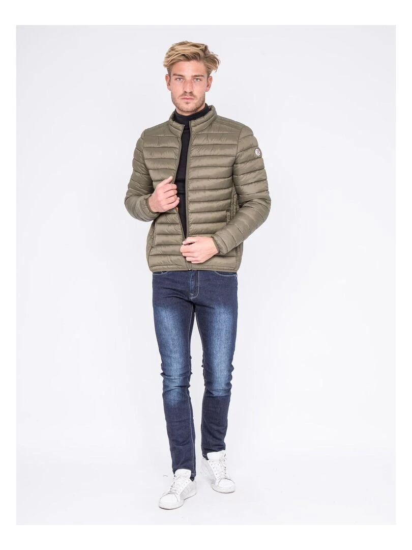 Doudoune légère col montant ZERNOBI   Kaki