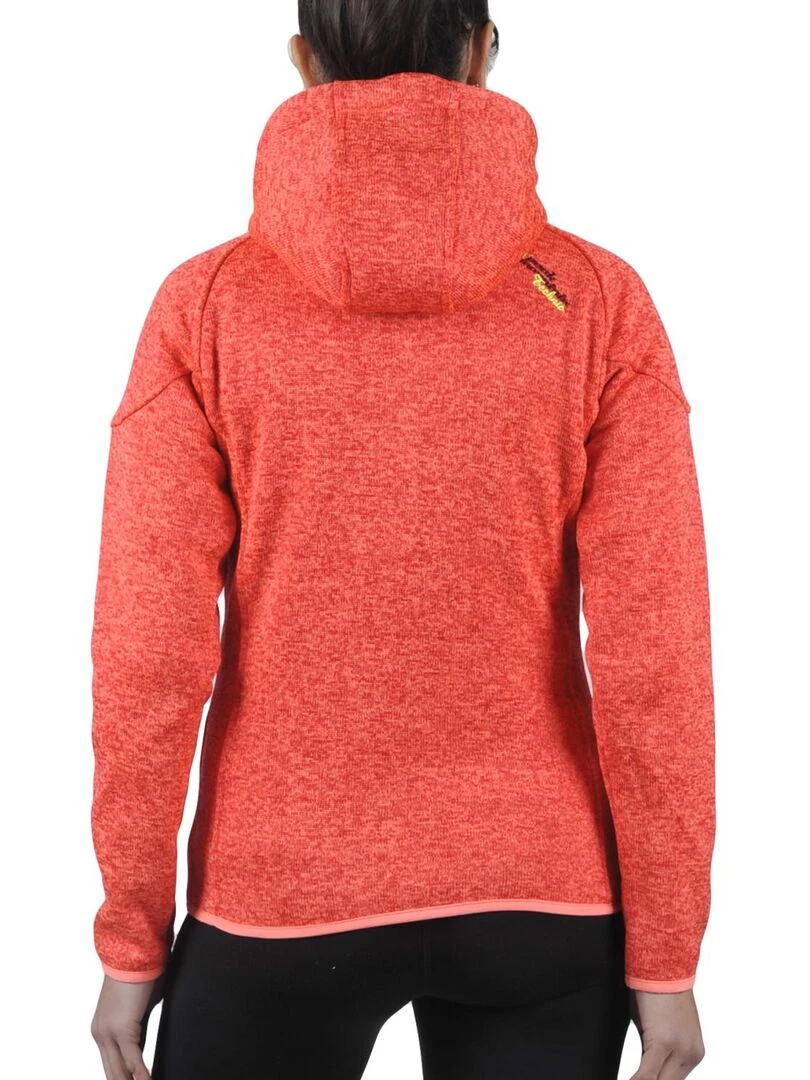 Blouson polaire femme ATORA Orange corail