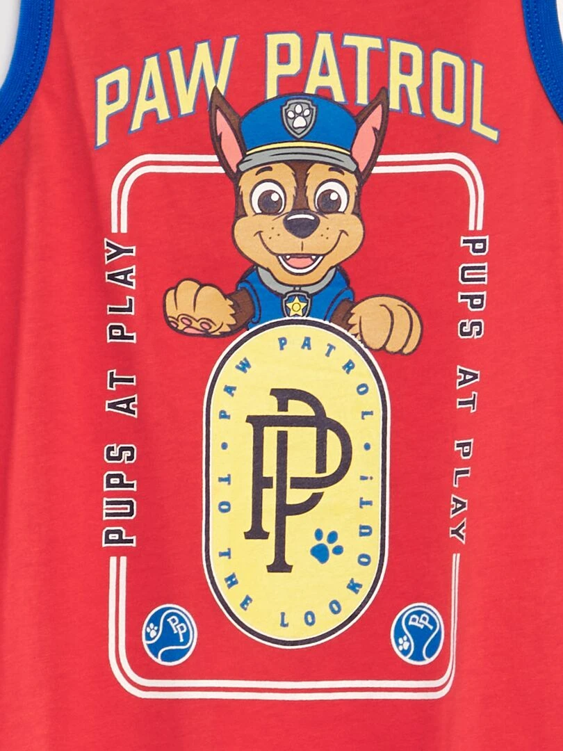 Débardeur 'Pat'patrouille' Rouge