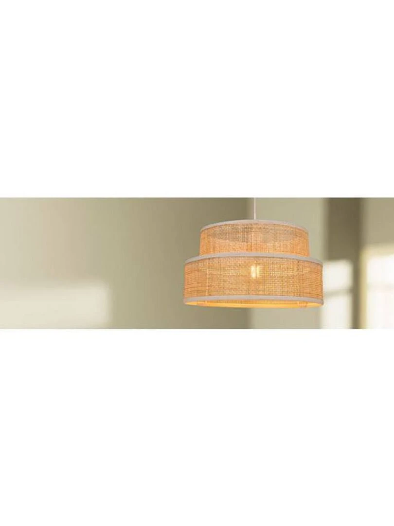 Suspension rotin Yuca beige D35   Beige