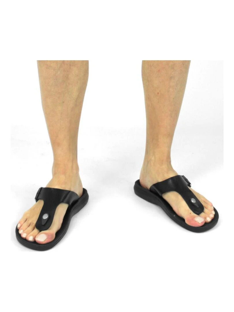 Sandales confort Kebello   Noir Noir