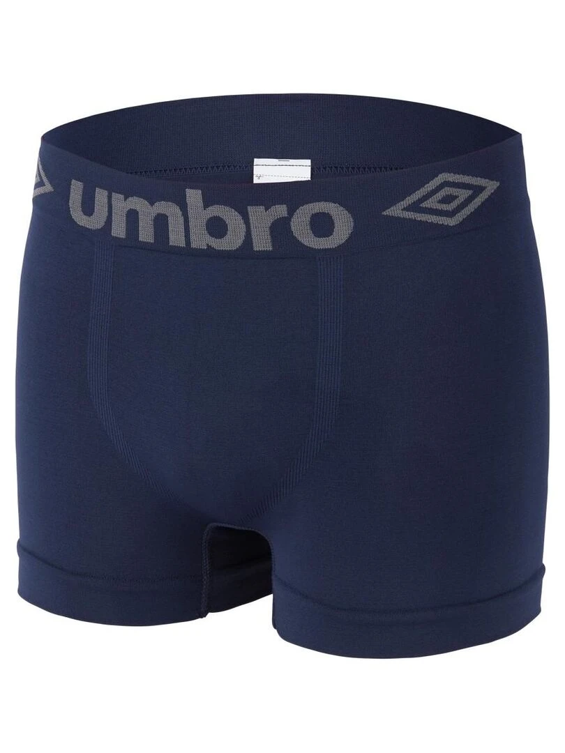 Lot de 4 Boxers homme sans couture Umbro   Noir