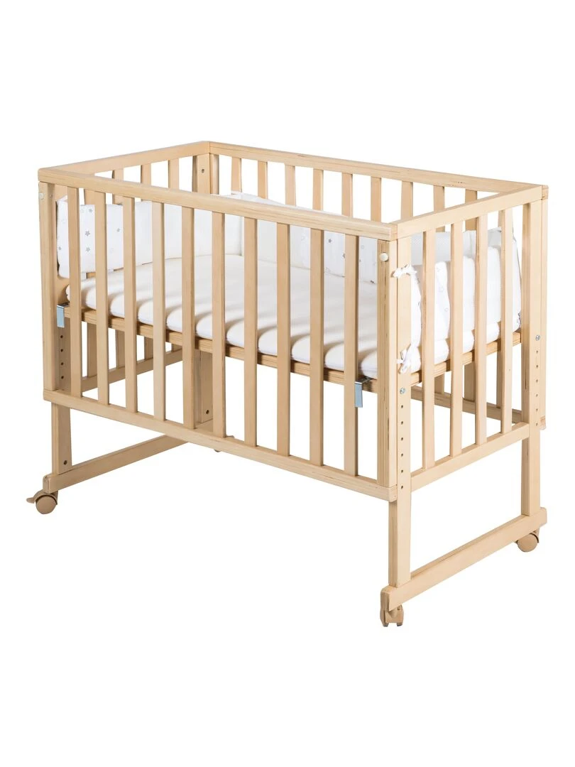 ROBA Berceau Cododo "Safe Asleep®" 3en1 + Équipement "Sternenzauber"   Marron clair