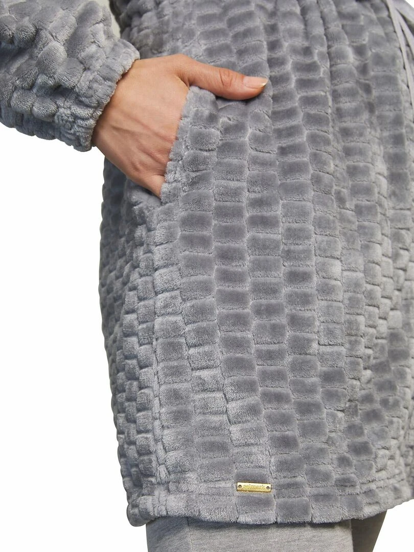 Veste d'intérieur zippée Supersoft   Gris