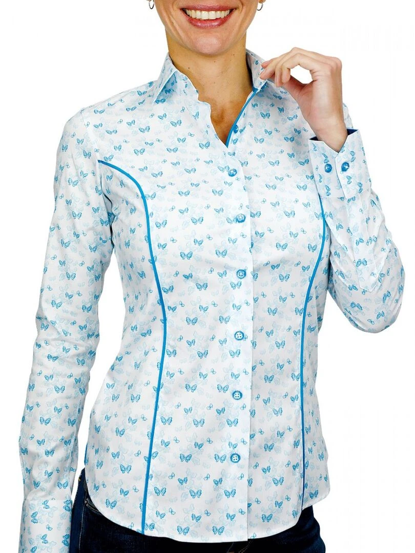 Chemise fantaisie PASSADENA Blanc