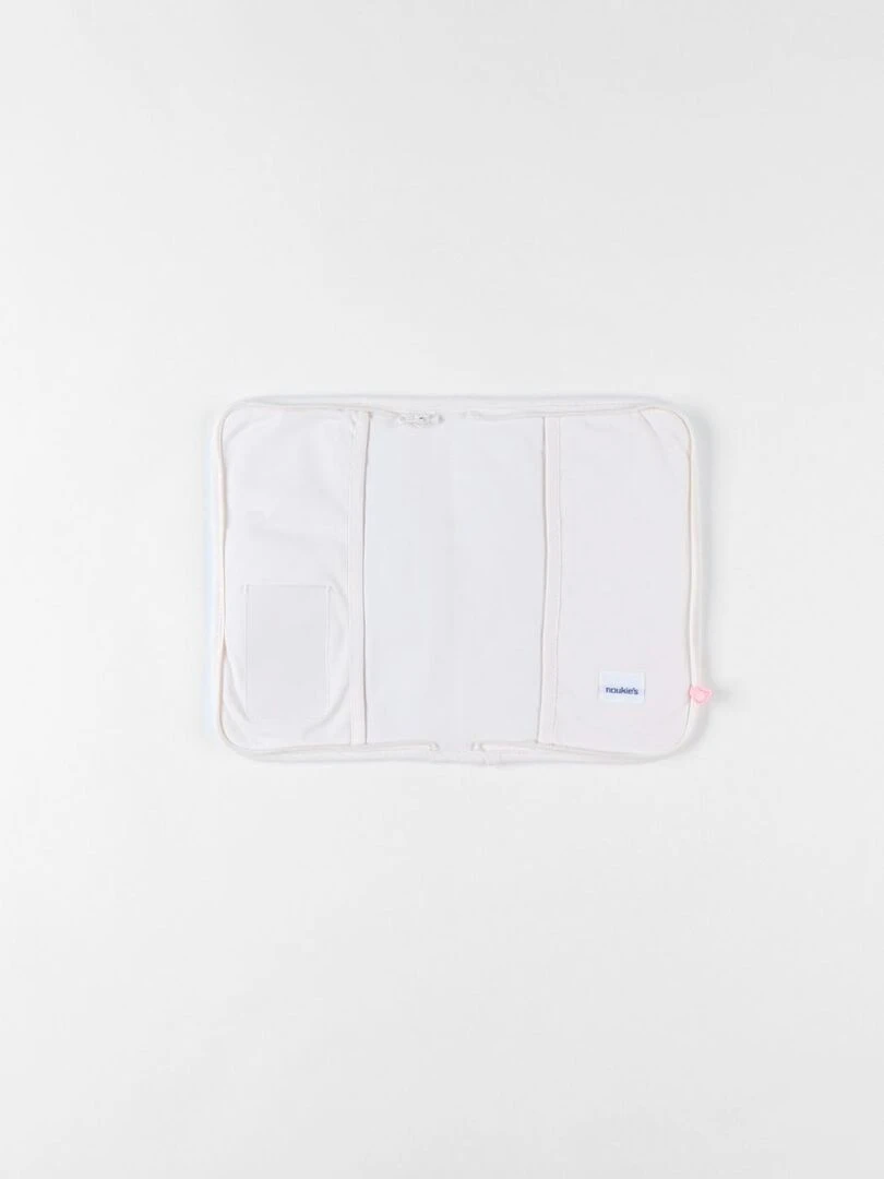 Protège carnet de santé libellule en Jersey    Noukie's   Blanc