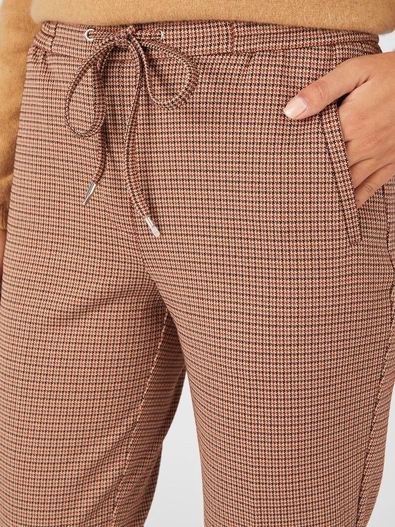 Pantalon 7/8ème enfilable maille milano stretch Damart Orange