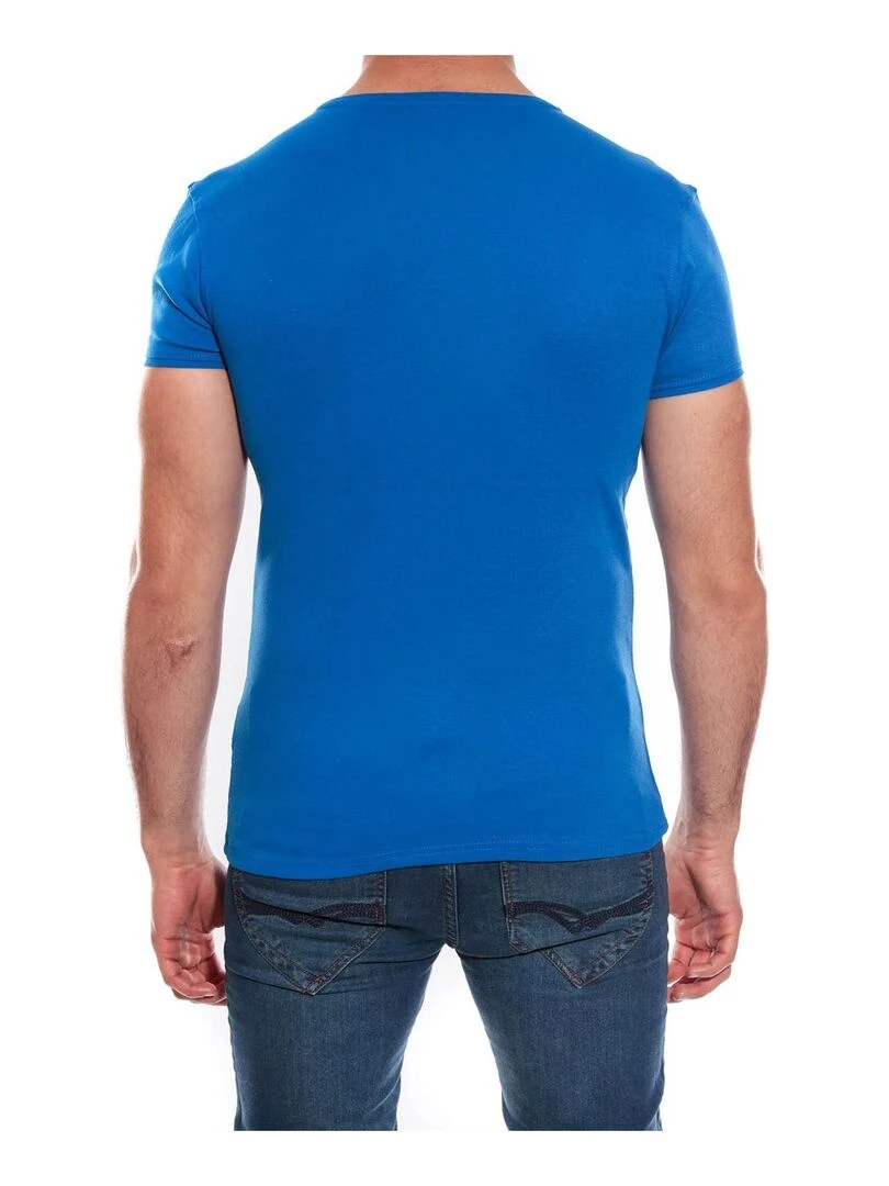 T SHIRT WARLOF II Bleu roi