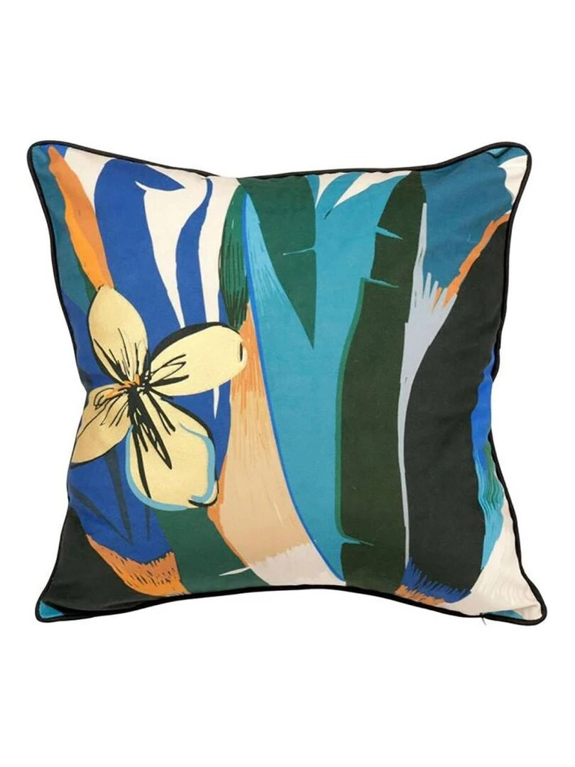 Housse de coussin 40x40 cm Hawai Bleu