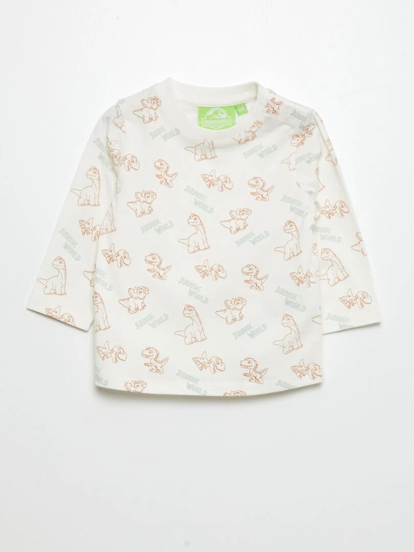 Lot de 2 t shirt 'Jurassic World' Vert