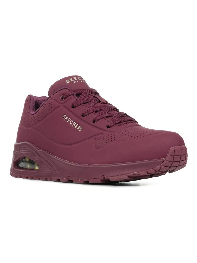 Baskets Skechers Uno Stand On Air Bordeaux