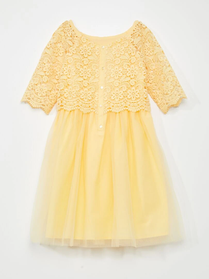 Robe de cérémonie   Jaune