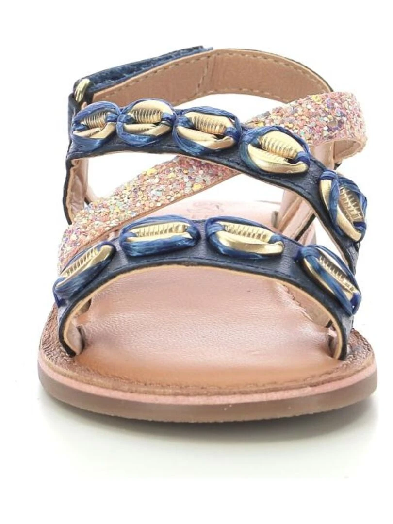 Sandales Cuir Craisea   Bleu