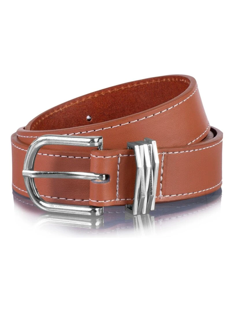 Ceinture Femme lisse bijoux Camel Camel