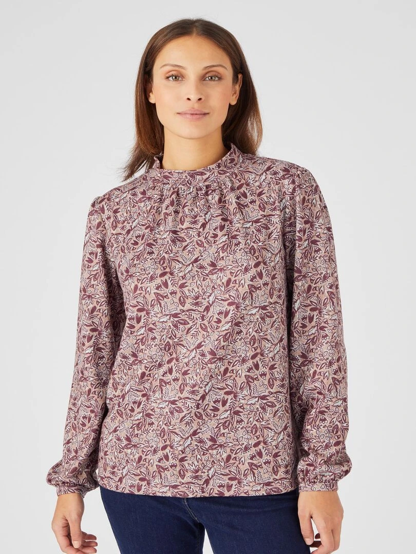 Tee shirt en maille chaude   Damart   Rose
