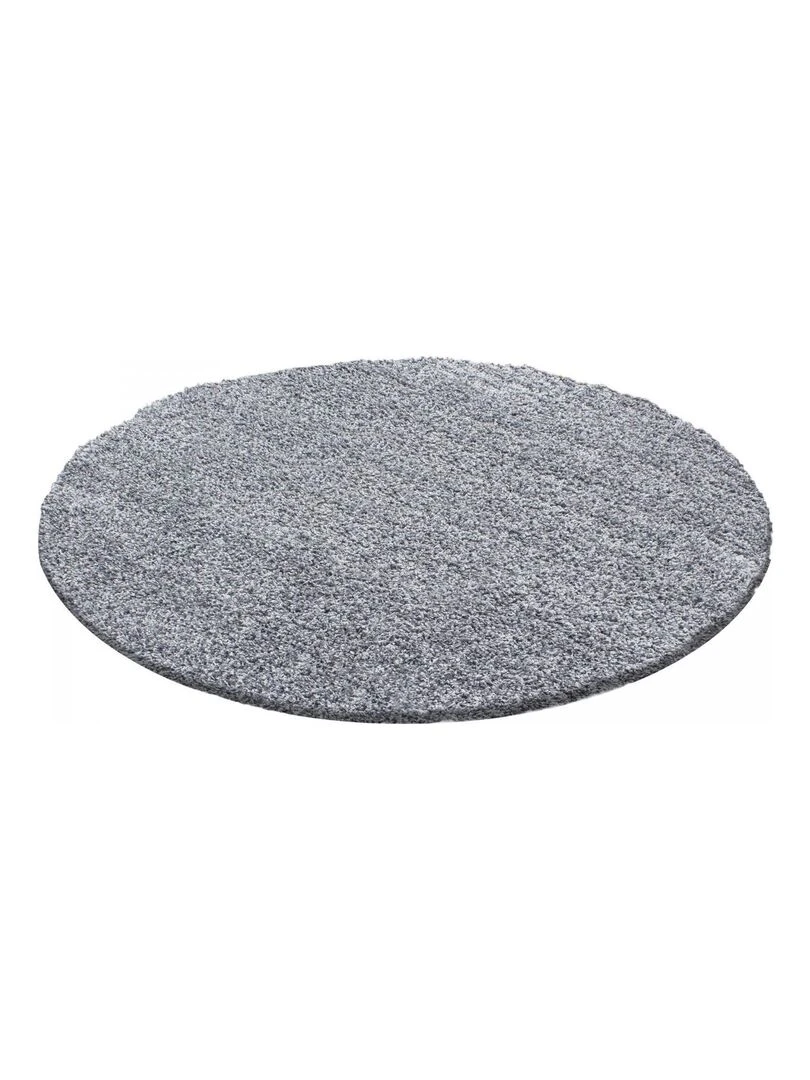 Tapis shaggy UNI L OEKO TEX® Argent