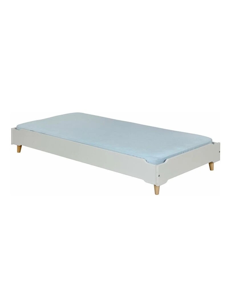 Lit avec pieds Jelly AKITEN RETAIL Gris