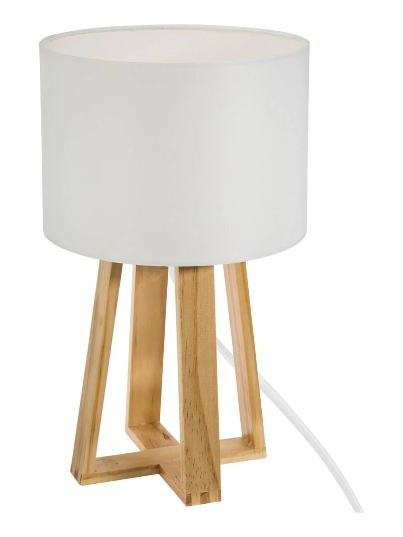 Lampe trépied esprit scandinave Blanc
